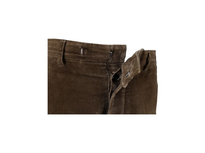Abito di velluto a coste Vivienne Westwood Marrone - vista 8