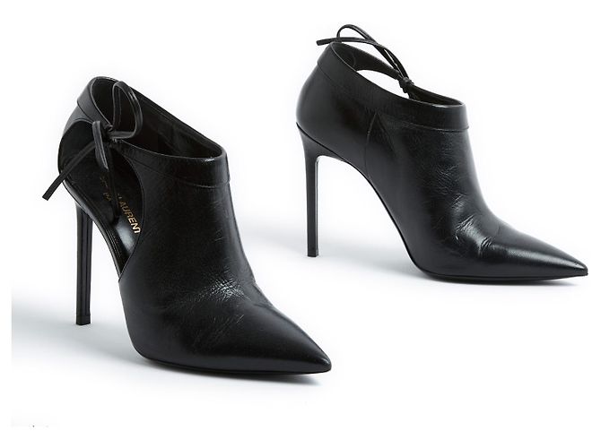 Saint Laurent Nodo alla caviglia nero EU39.5 - vista 2