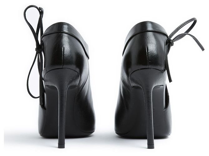 Saint Laurent Nodo alla caviglia nero EU39.5 - vista 4