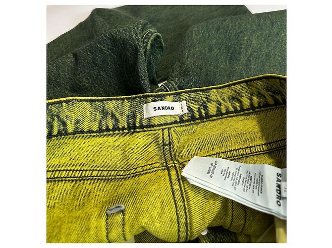 Jeans in denim Sandro da uomo in cotone Multicolore - vista 5