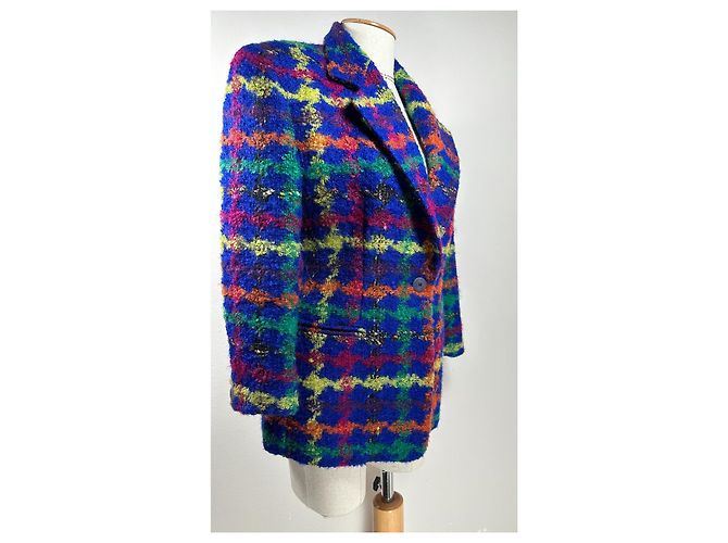 Blazer Missoni Multicolore in Mohair e Lana - vista 2