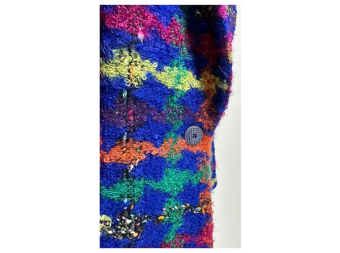 Blazer Missoni Multicolore in Mohair e Lana - vista 3