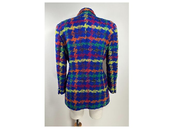 Blazer Missoni Multicolore in Mohair e Lana - vista 4