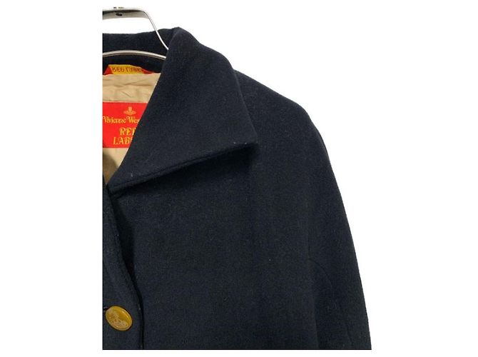 ***Abrigo Vivienne Westwood RED LABEL Negro - vista 2