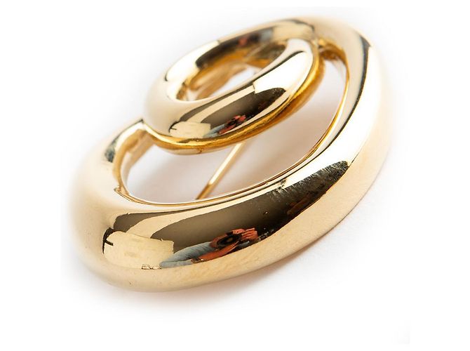 Broche Givenchy chapado en oro Gold hardware - vista 2