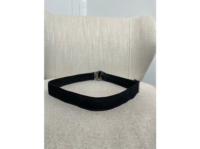 GUCCI Gürtel T.CM 80 Stoff Schwarz - Ansicht 4