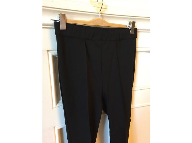 Pantalones MARNI T.IT 40 Viscosa Negro - vista 2