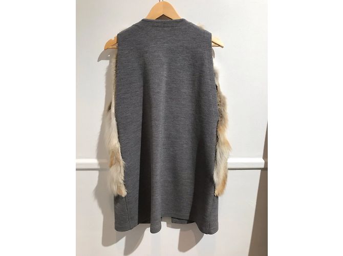 INES ET MARECHAL Abrigos T.FR 38 Piel Beige - vista 3