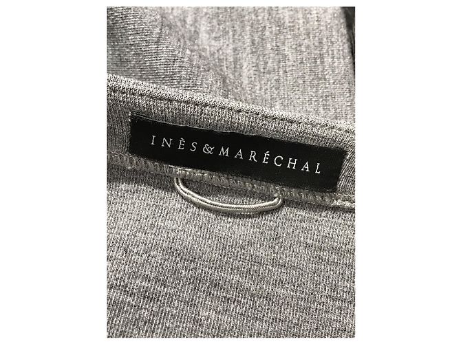 INES ET MARECHAL Abrigos T.FR 38 Piel Beige - vista 4