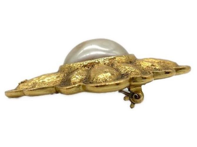 ***Spilla CHANEL CHANEL D'oro - vista 3