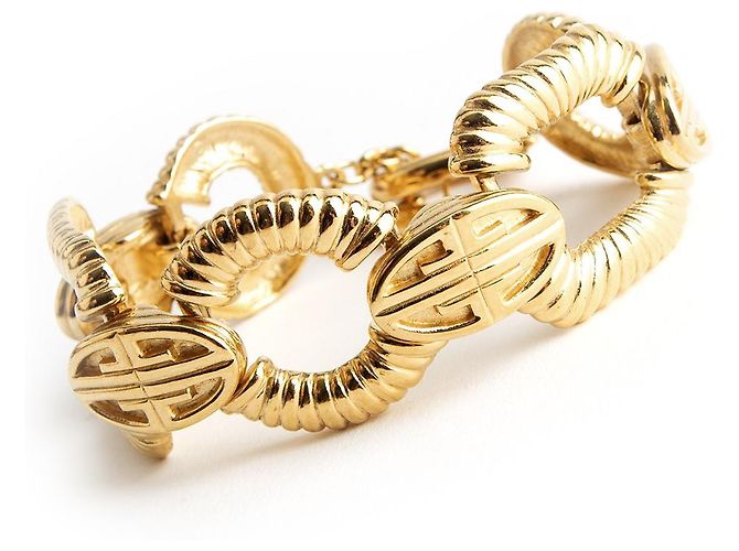 Bracciale quadrato tondo di Givenchy D'oro - vista 3