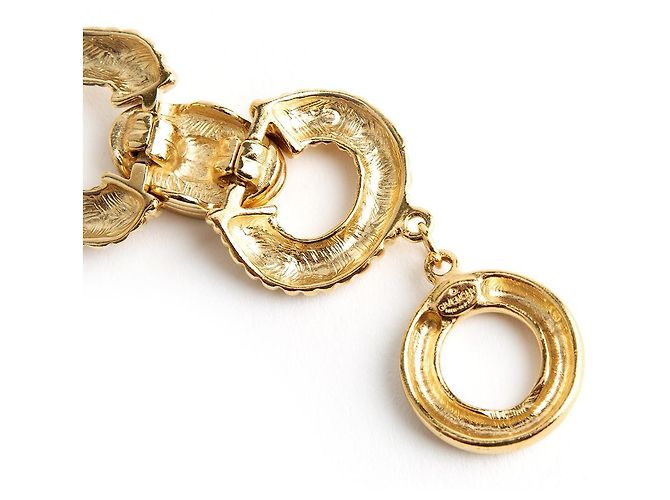 Bracciale quadrato tondo di Givenchy D'oro - vista 4
