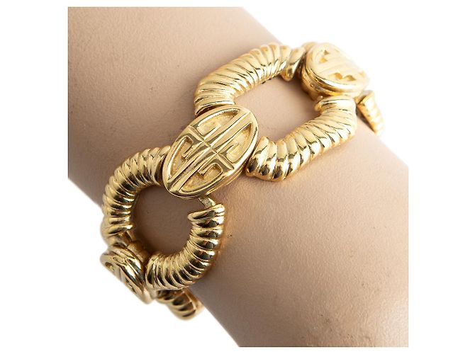 Bracciale quadrato tondo di Givenchy D'oro - vista 5