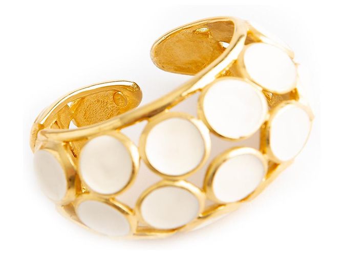 Bracciale con stella in metallo dorato Kenneth Jay Lane D'oro - vista 3