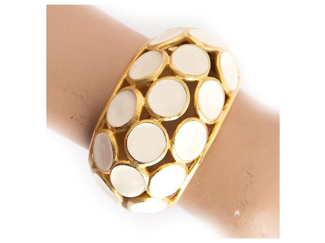 Bracciale con stella in metallo dorato Kenneth Jay Lane D'oro - vista 5