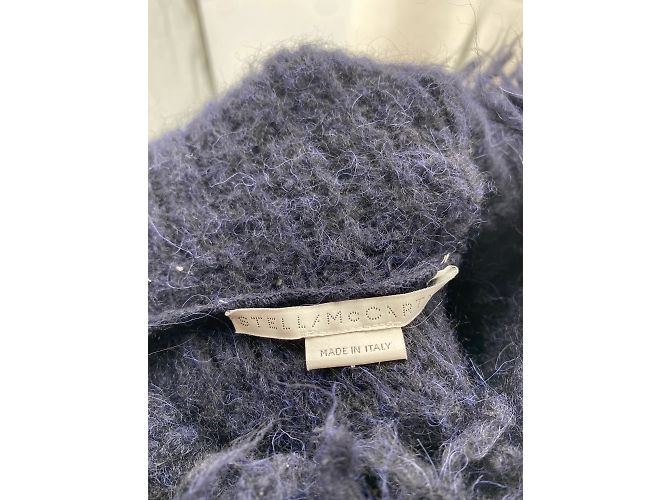 Stella Mc Cartney Stella McCartney Strickwaren T.FR 38 Wolle Marineblau - Ansicht 4