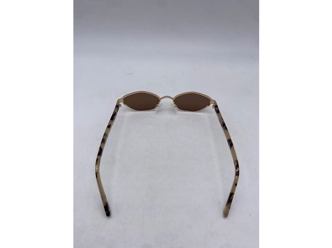 Autre Marque Gafas de sol Lu Goldie T. Plástico Castaño - vista 2