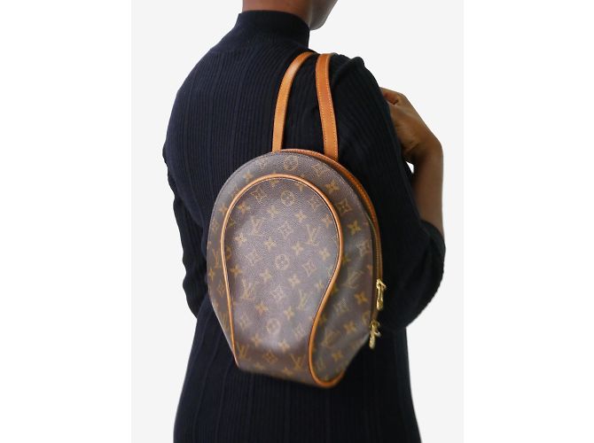 Ellipse Louis Vuitton Marrone vintage 1999 Zaino Ellisse - vista 2