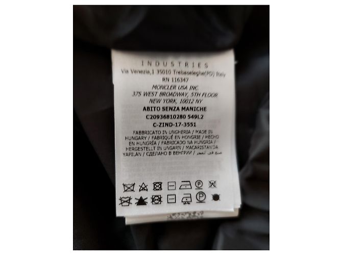 Moncler neue Kleider L Schwarz - Ansicht 3