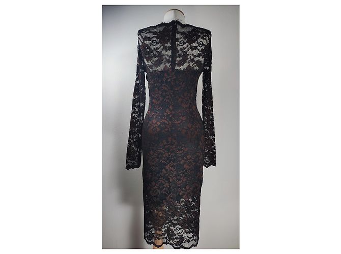 Ganni Spitzenkleid Mehrfarben - Ansicht 4