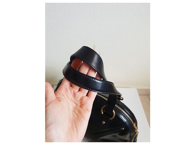 Borsa Yves Saint Laurent Nera in Pelle lucida Nero - vista 11