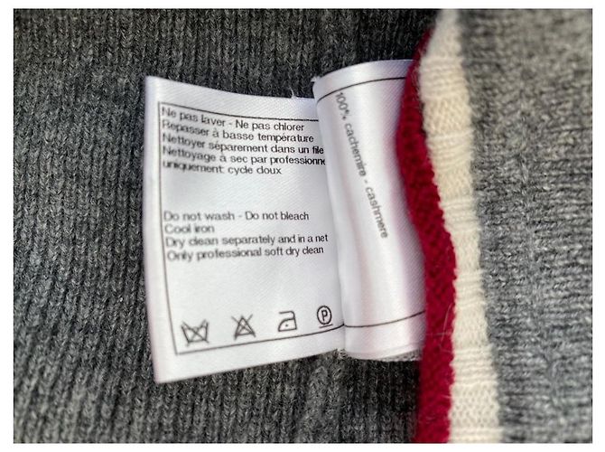 Gola alta Chanel de lã - vista 4