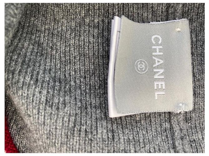 Gola alta Chanel de lã - vista 6