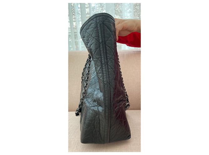 Bolso tote Chanel de piel negra Negro - vista 11