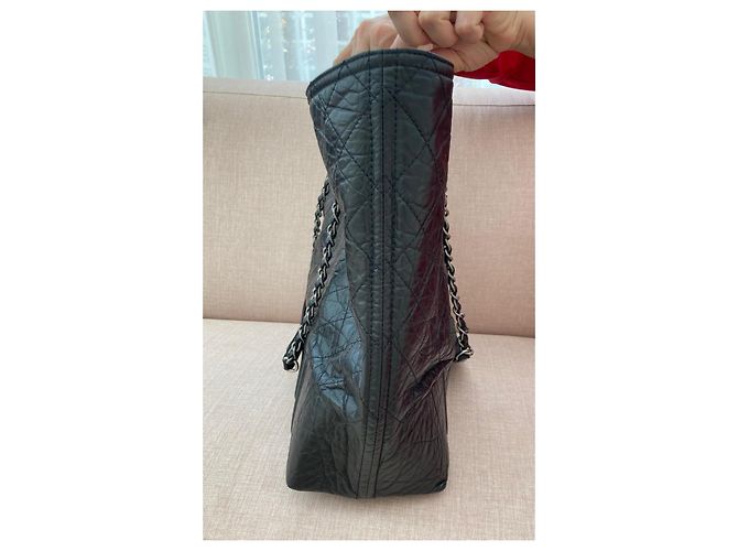 Bolso tote Chanel de piel negra Negro - vista 12