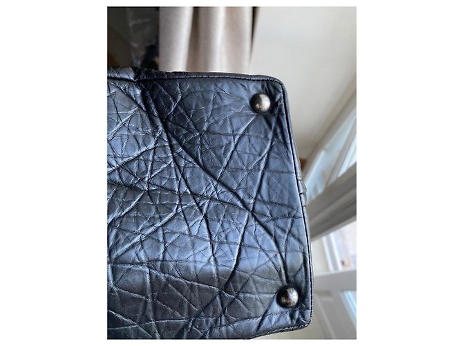 Bolso tote Chanel de piel negra Negro - vista 6