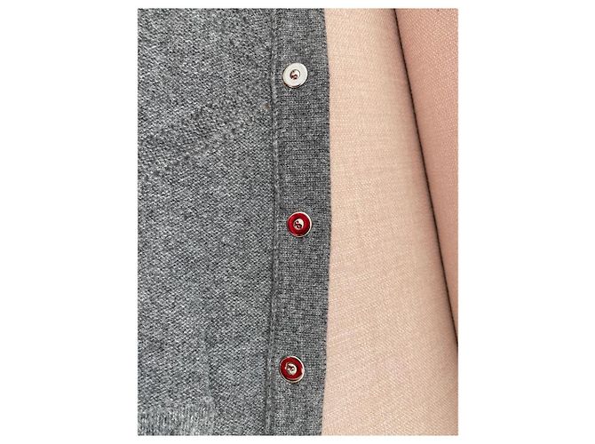 Chanel Weste aus Kaschmir Grau XS - Ansicht 2