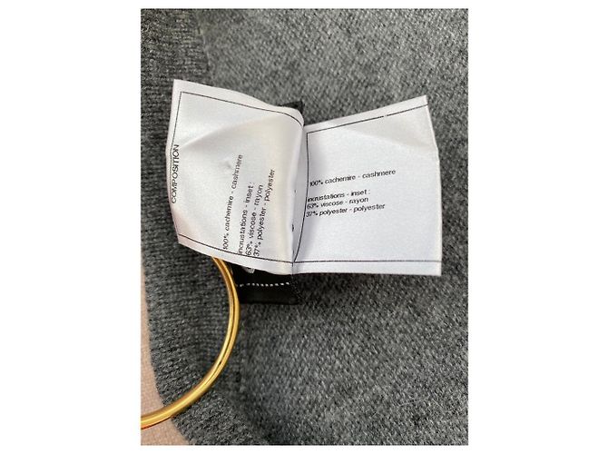 Chanel Weste aus Kaschmir Grau XS - Ansicht 4