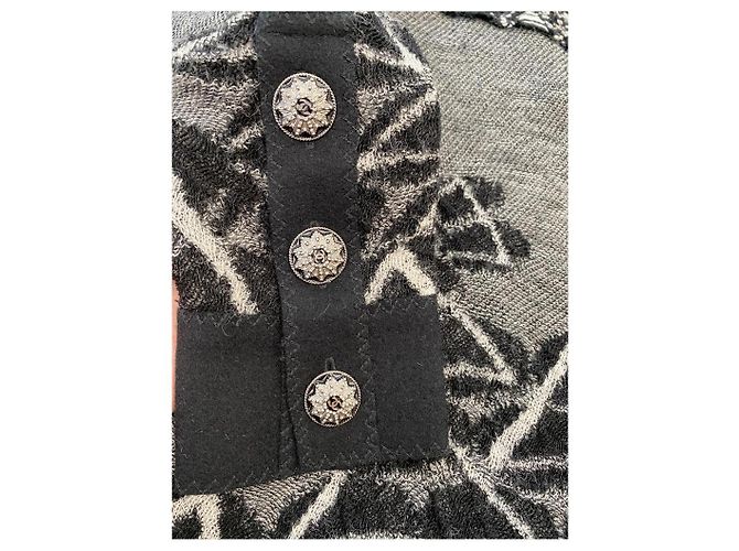 Chanel Kleid aus Wolle Schwarz - Ansicht 5
