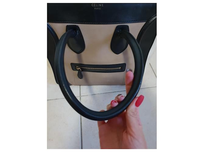 Borsa in pelle Céline - vista 6