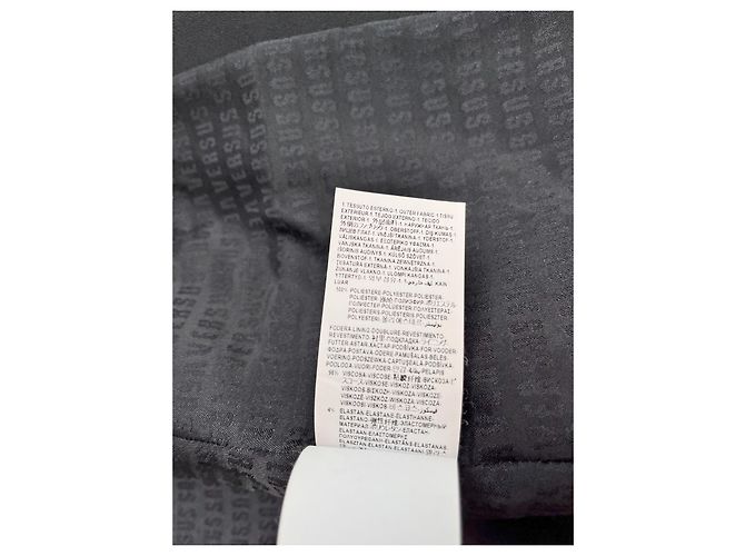 Gianni Versace Kleid Schwarz aus Polyester - Ansicht 11