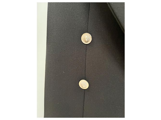 Gianni Versace Kleid Schwarz aus Polyester - Ansicht 3