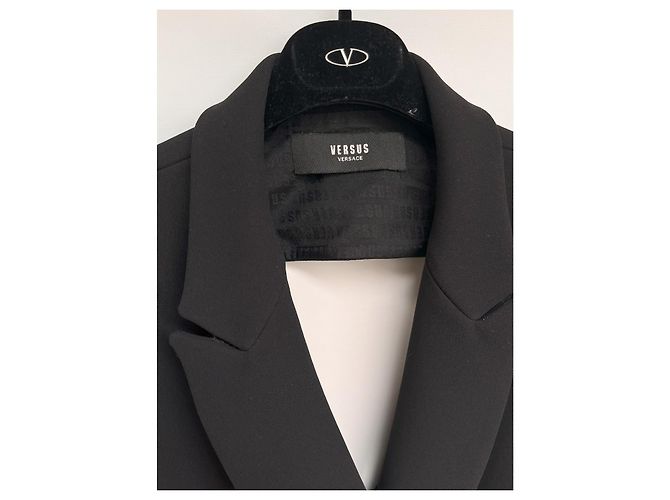 Gianni Versace Kleid Schwarz aus Polyester - Ansicht 4
