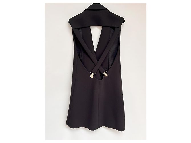 Gianni Versace Kleid Schwarz aus Polyester - Ansicht 5