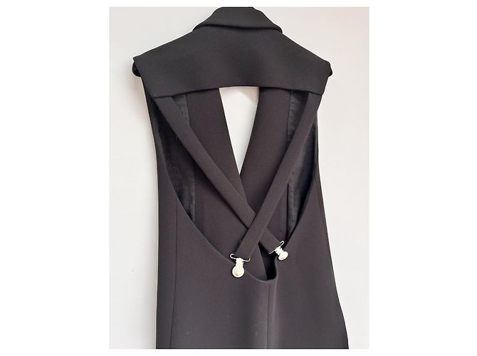 Gianni Versace Kleid Schwarz aus Polyester - Ansicht 6