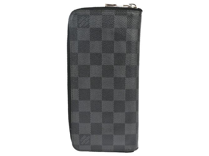 Portafoglio Louis Vuitton Zippy verticale Nero - vista 2