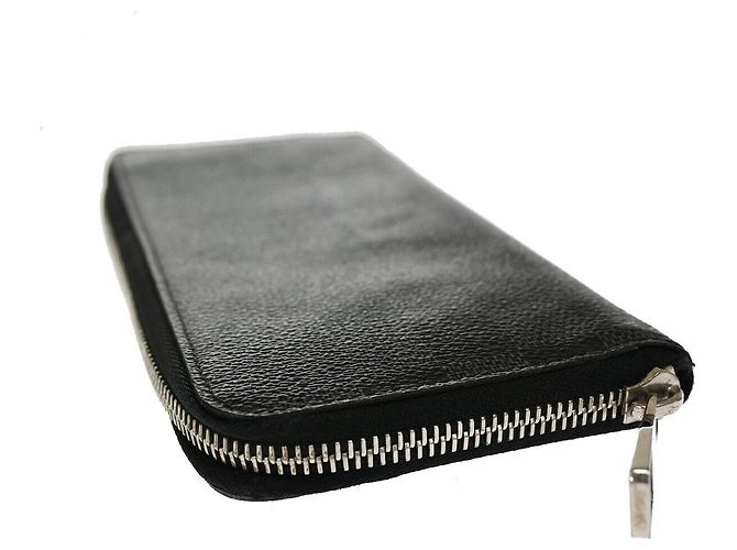 Portafoglio Louis Vuitton Zippy verticale Nero - vista 4