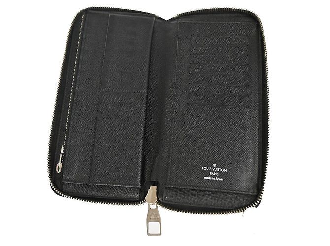 Portafoglio Louis Vuitton Zippy verticale Nero - vista 5