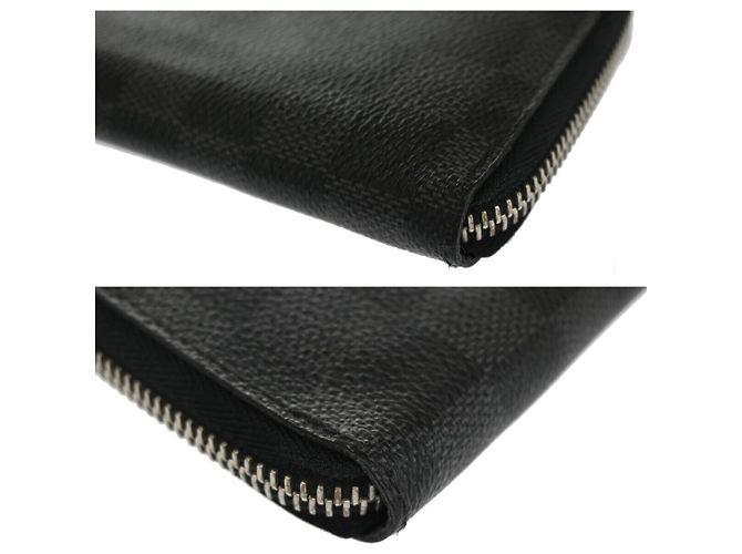 Portafoglio Louis Vuitton Zippy verticale Nero - vista 7
