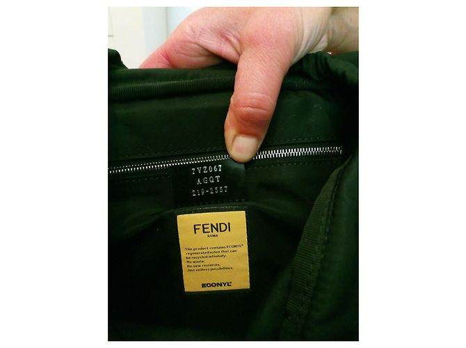 Fendi One shoulder backpack Black - view 2