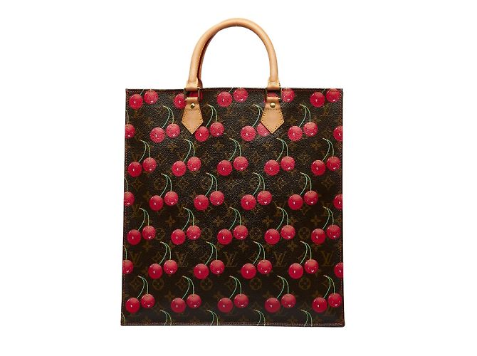 Louis Vuitton Monogram Cerises Sac Plat M95010 Marrone - vista 3