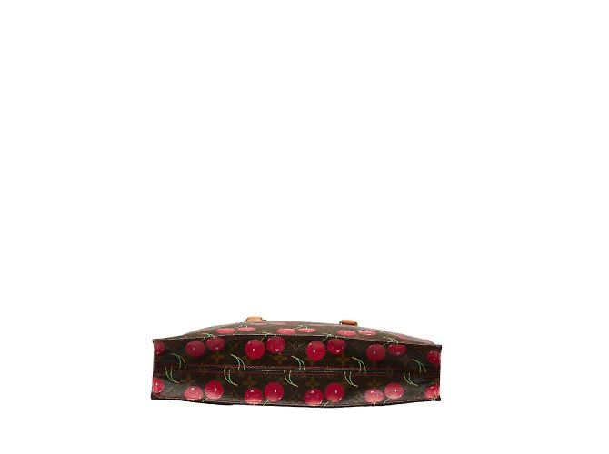 Louis Vuitton Monogram Cerises Sac Plat M95010 Marrone - vista 4