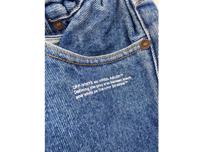 Off White Camiseta vaquera OFF-WHITE.US 32 Algodón - vista 3