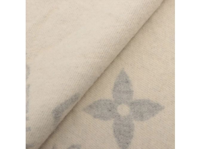 Louis Vuitton Bufanda de cachemir gris Reykjavik - vista 3