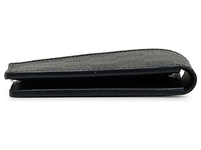 Louis Vuitton Black Damier Graphite Slender Wallet Schwarz - Ansicht 4