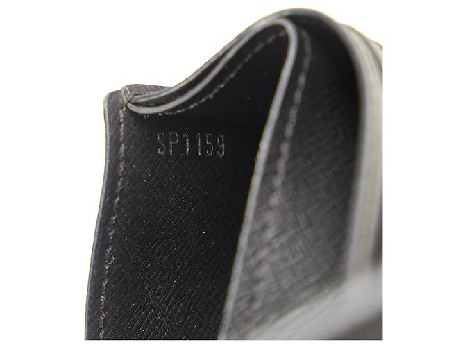 Louis Vuitton Black Damier Graphite Slender Wallet Schwarz - Ansicht 7